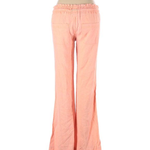 I ACCEPT OFFERS! ROXY Oceanside Neon Drawstring Wide Leg Beach Pant. WMNS L. - Picture 2 of 3